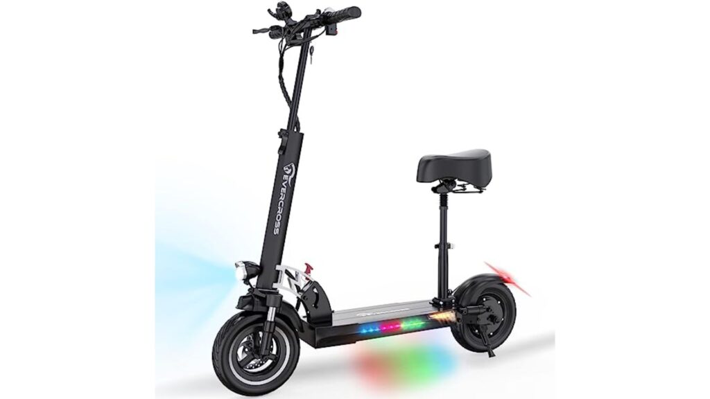 EVERCROSS Folding - 4th Best 330 lbs capacity Electric scooter under 1000$