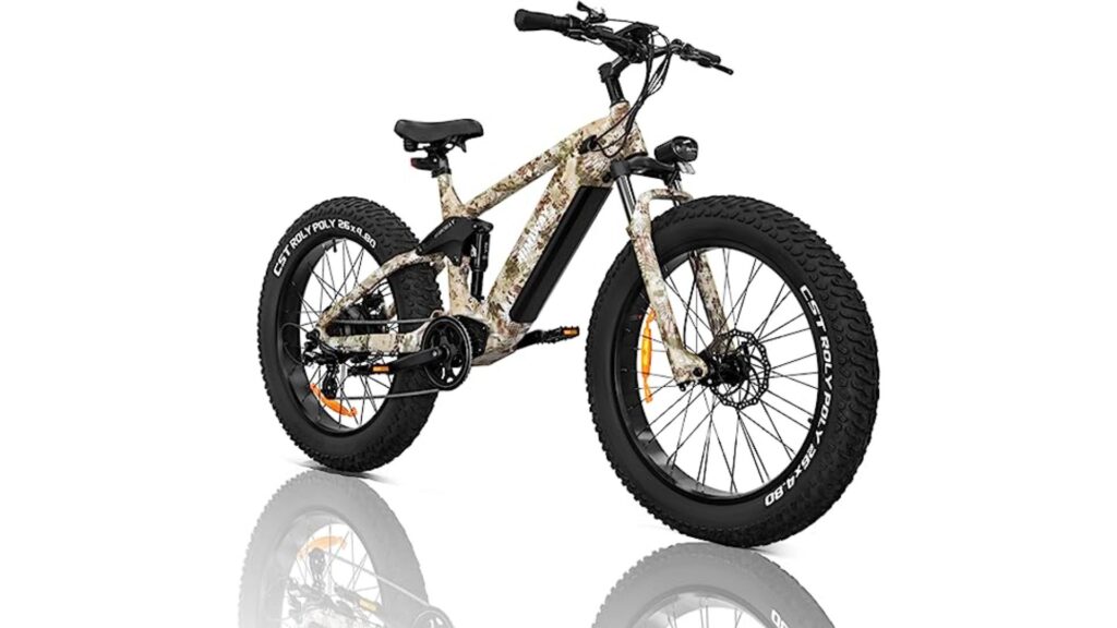 Himiway Cobra - Best Cobra Look 400lbs weight capacity & fast electric bike for hunting 