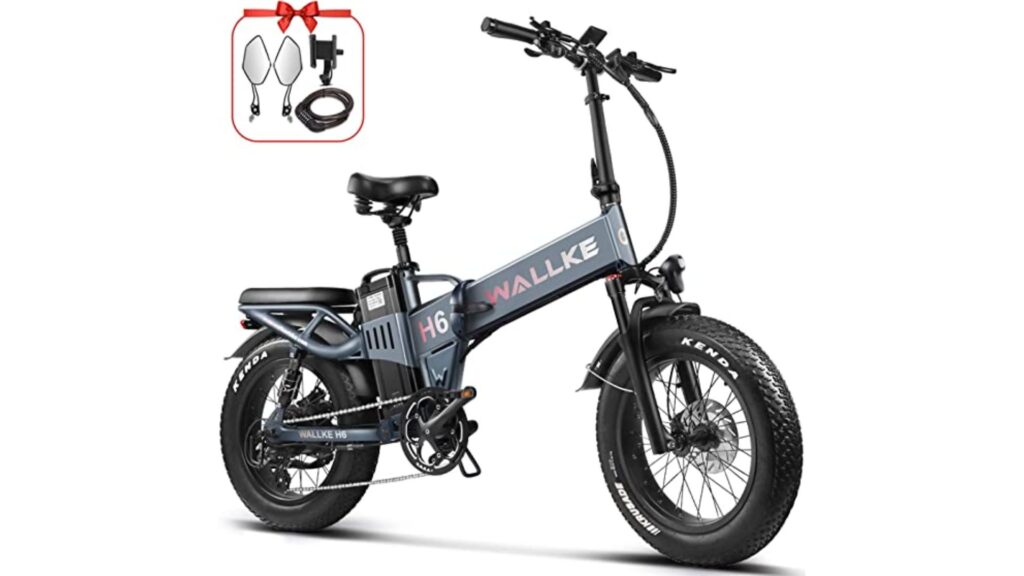 Wallke H6 - Best 32MPH High-Speed Electric bike for two persons ( Great for best friends)
