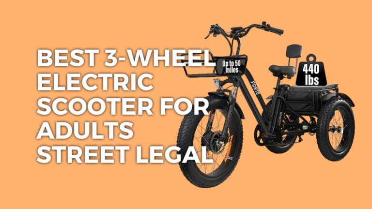 6+ Best 3-wheel Electric Scooter For Adults Street Legal USA (2023)