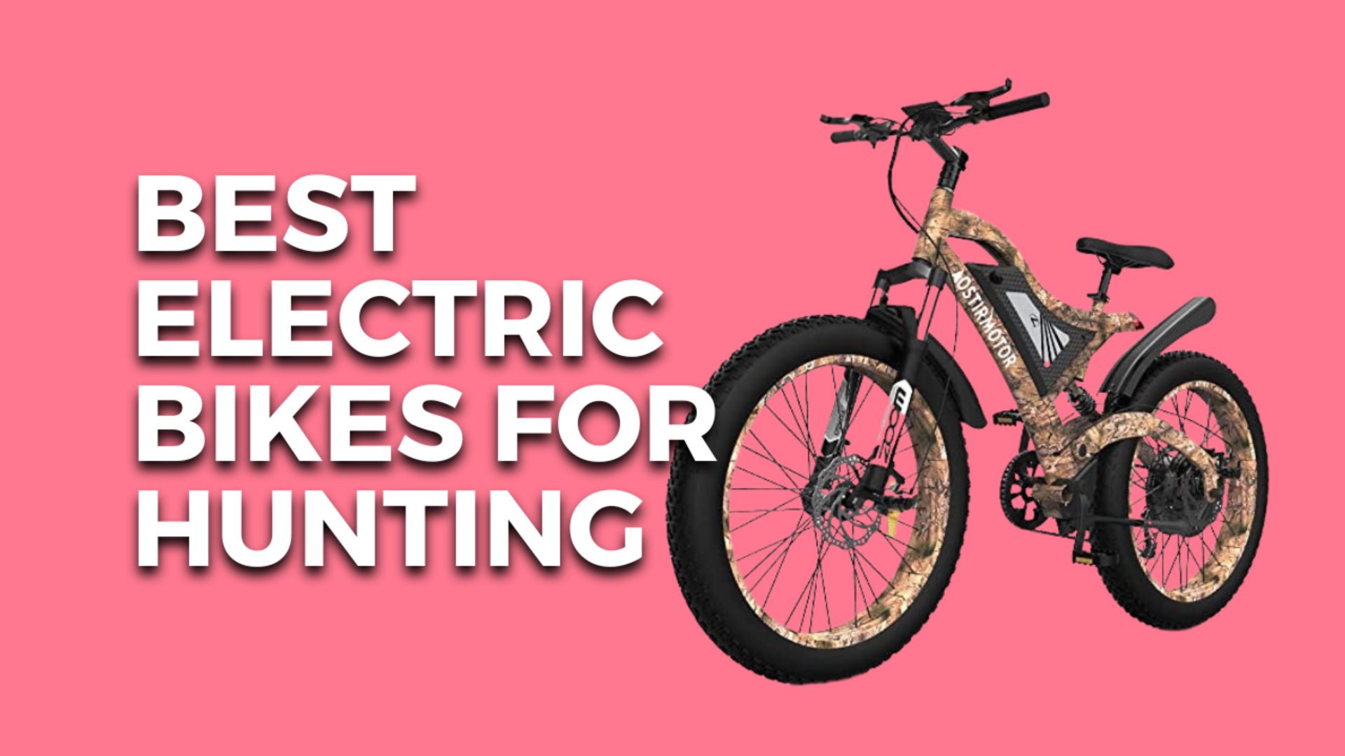6 Best Electric Bikes For Hunting 2023 (Super Fast & Rough)