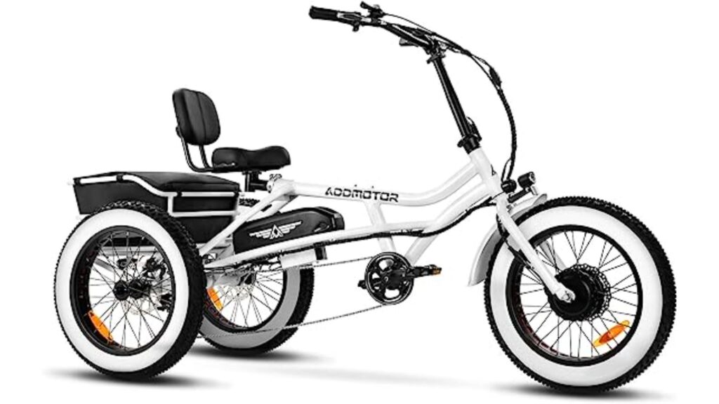ADDMOTOR Electric - 3 Wheel best e-bike for pulling trailers for heavy riders 