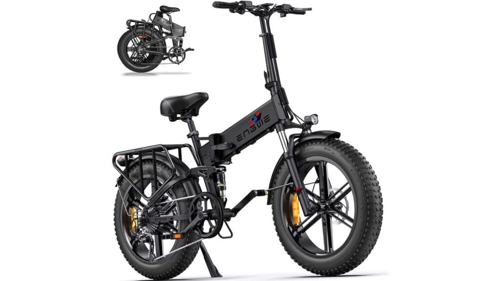 ENGWE Upgraded 20″ Tires Off Road E-Bike