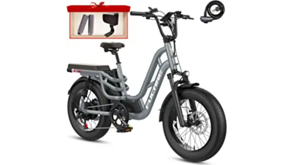 Fucare Electric - Ovearll Comfortable Best Electric Bike With Passenger Seat with Fast Speed 