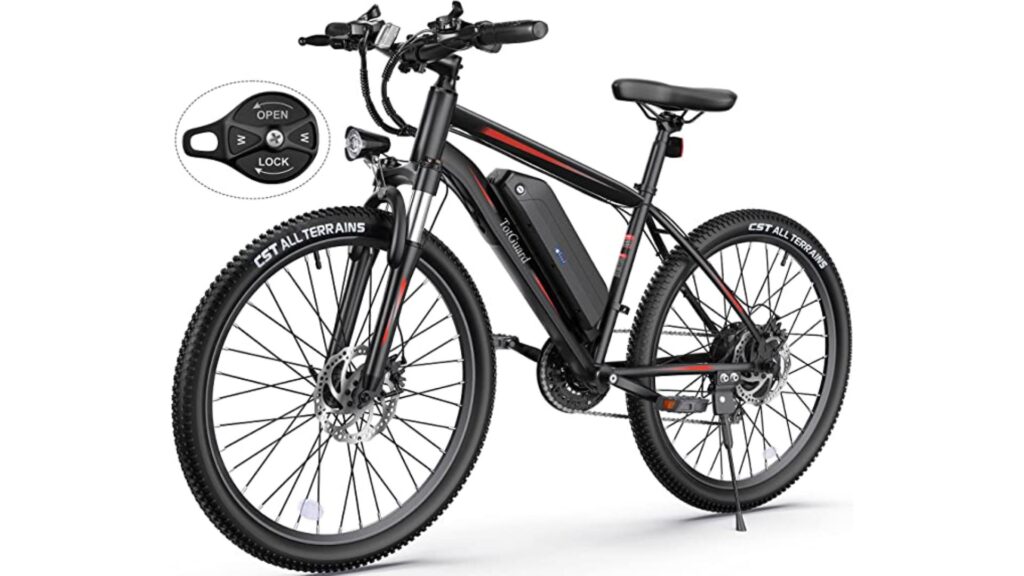  Wooken Electric Bike - Lightweight best electric bike for tall riders up to 6.1 feet or 185 cm height In 500$