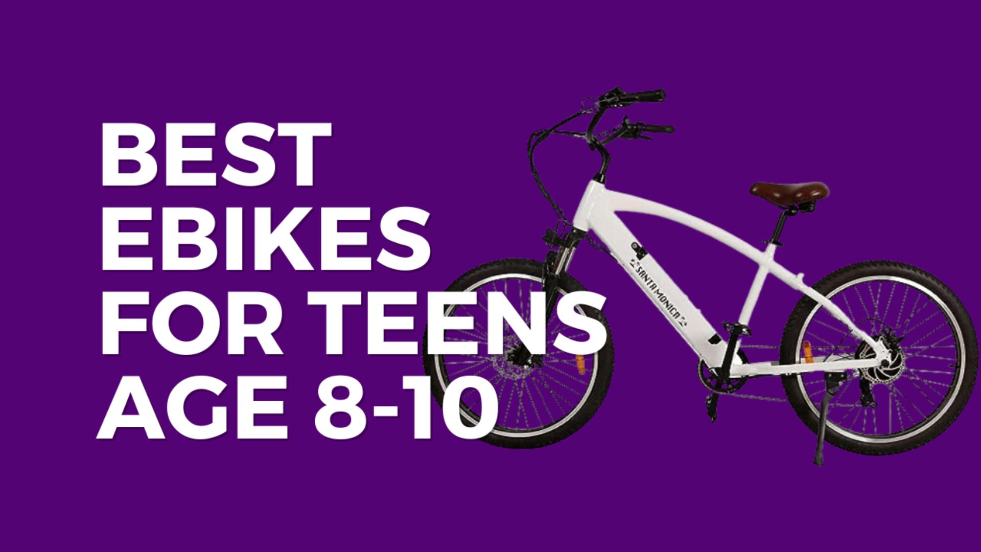 Best Ebikes For Teens Age 8-10 USA