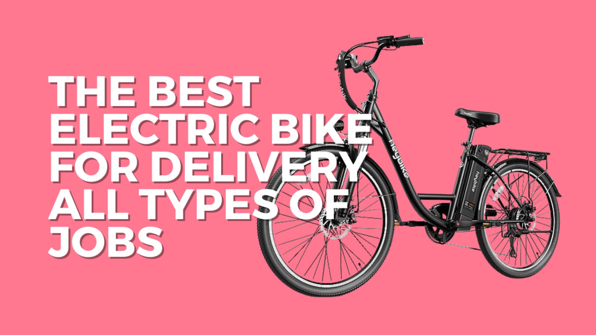 The Best Electric Bike For Delivery All Types Of Jobs